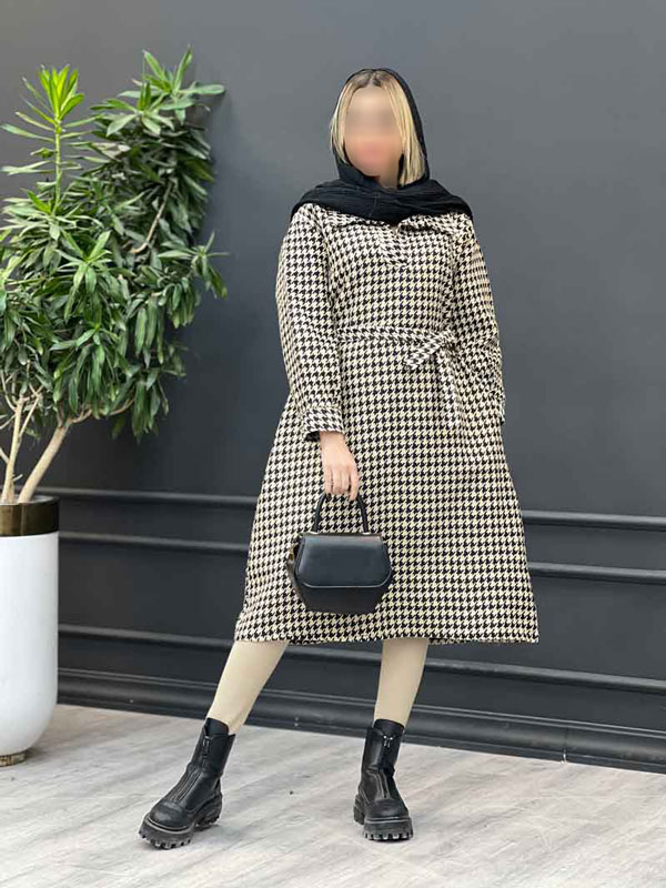 Stylish And Classy Coat With Long Front Closure 6